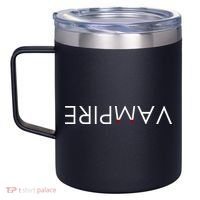 VaMpire Teeth Logo 12oz Stainless Steel Coffee Mug thumb 2
