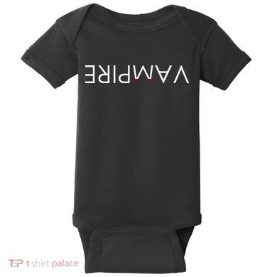 VaMpire Teeth Logo Baby Bodysuit