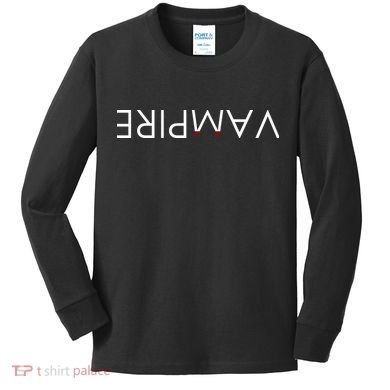 VaMpire Teeth Logo Kids Long Sleeve Shirt