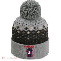 Vampurr Vampire Cat The Baniff Cuffed Pom Beanie thumb 0