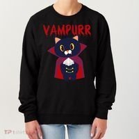 Vampurr Vampire Cat Women's Sweatshirt thumb 0