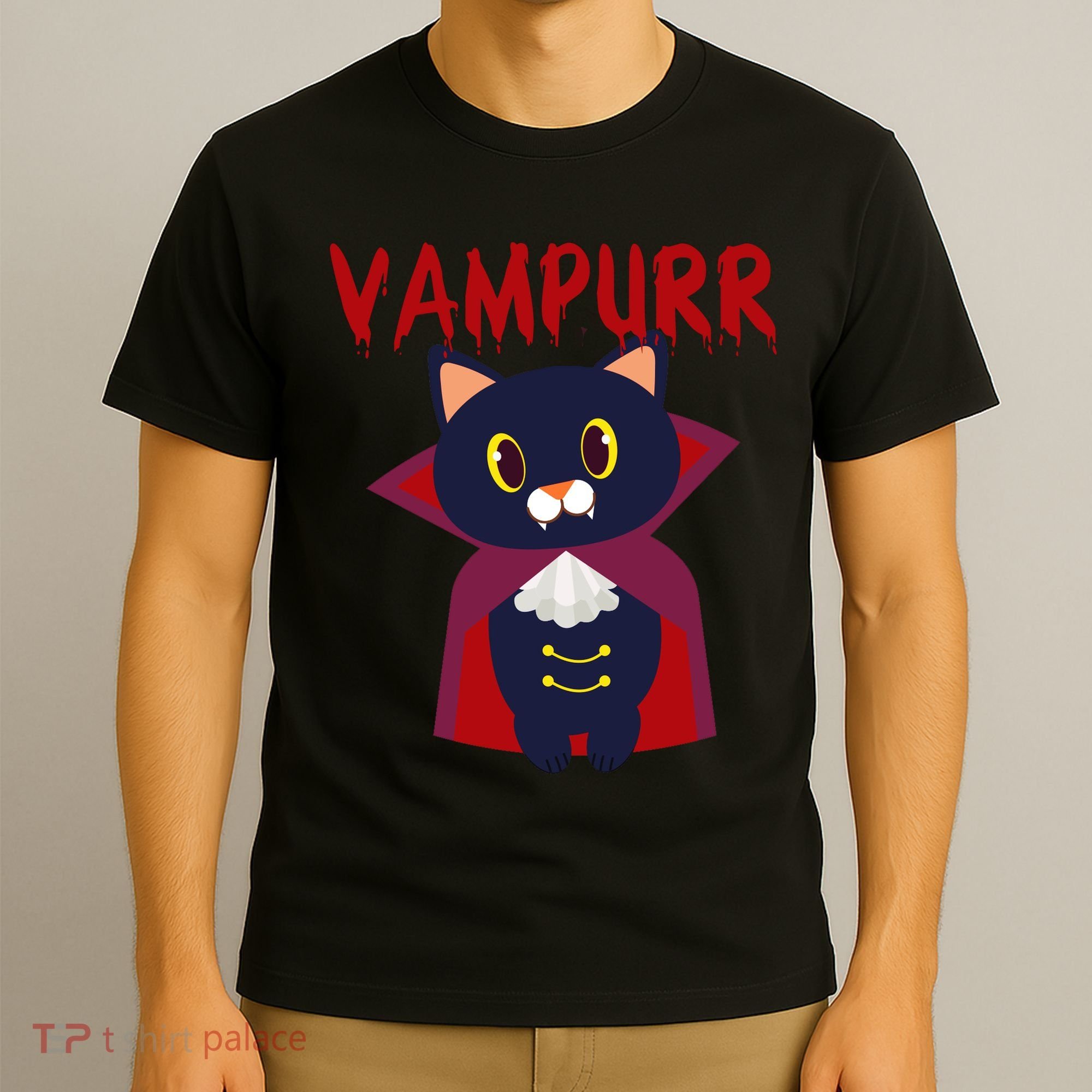Vampurr Vampire Cat T-Shirt