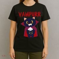 Vampurr Vampire Cat T-Shirt thumb 4