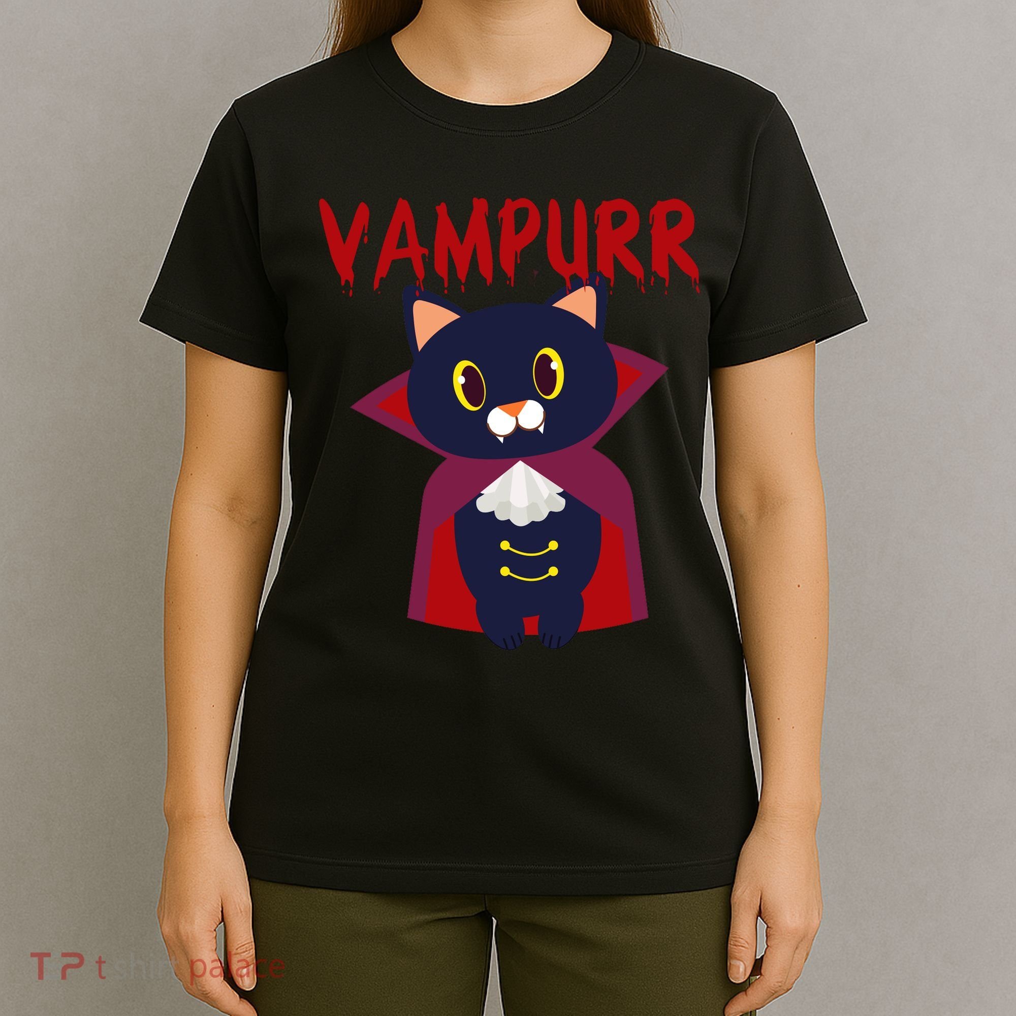 Vampurr Vampire Cat T-Shirt