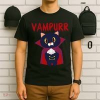 Vampurr Vampire Cat T-Shirt thumb 6