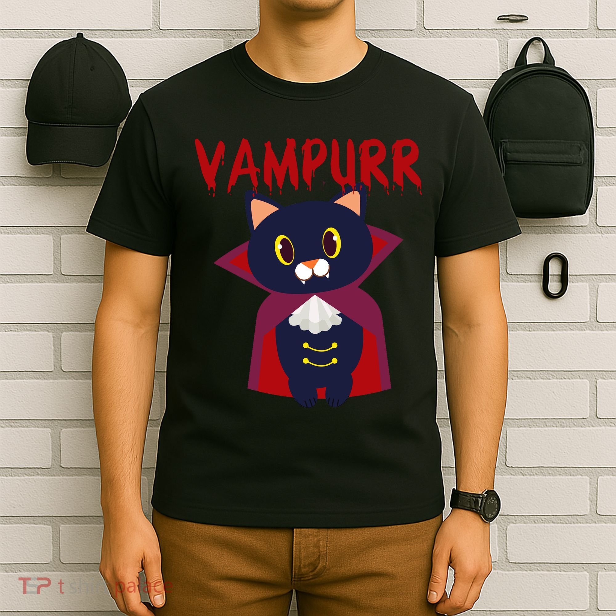 Vampurr Vampire Cat T-Shirt