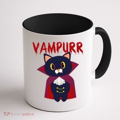 Vampurr Vampire Cat Coffee Mug back