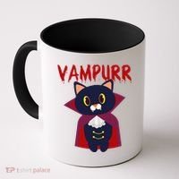 Vampurr Vampire Cat Coffee Mug thumb 0