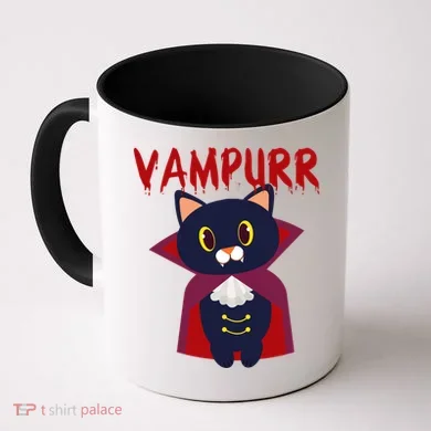 Vampurr Vampire Cat Coffee Mug