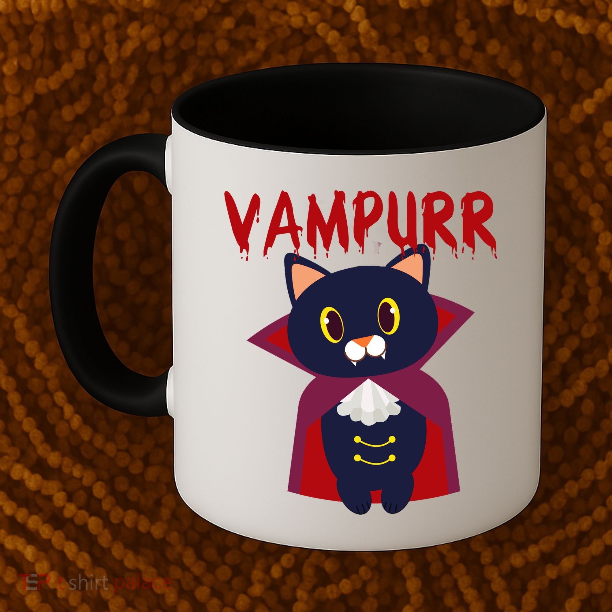 Vampurr Vampire Cat Coffee Mug