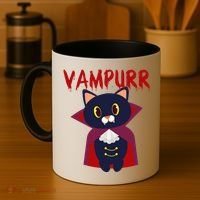 Vampurr Vampire Cat Coffee Mug thumb 4