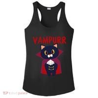 Vampurr Vampire Cat Ladies PosiCharge Competitor Racerback Tank thumb 0