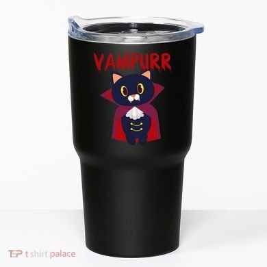 Vampurr Vampire Cat Tumbler