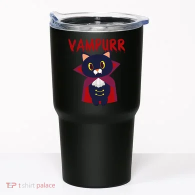 Vampurr Vampire Cat Tumbler