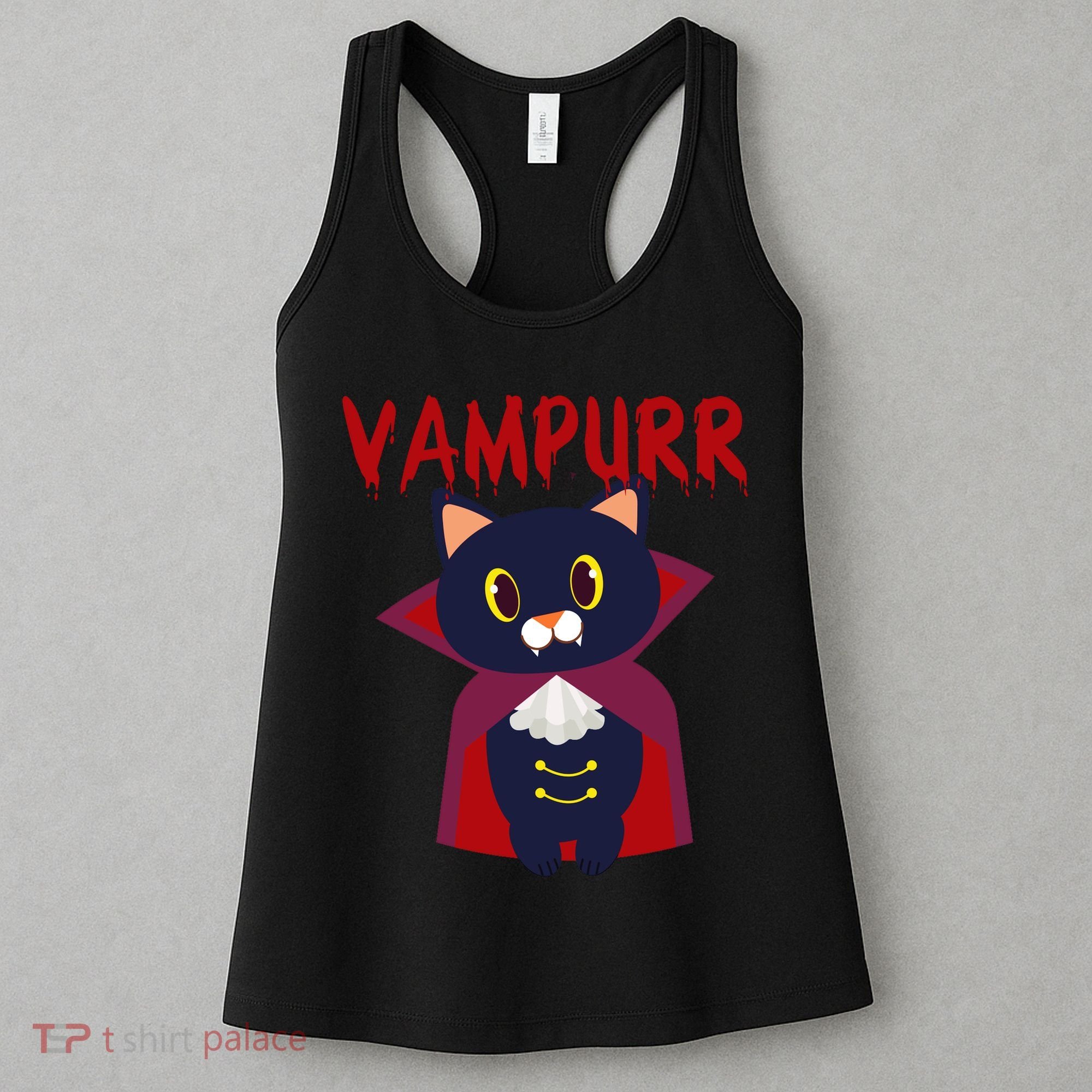 Vampurr Vampire Cat Women's Tank Top