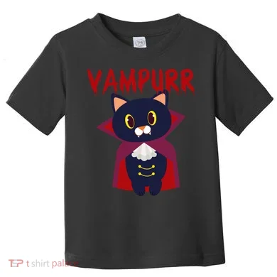 Vampurr Vampire Cat Toddler T-Shirt