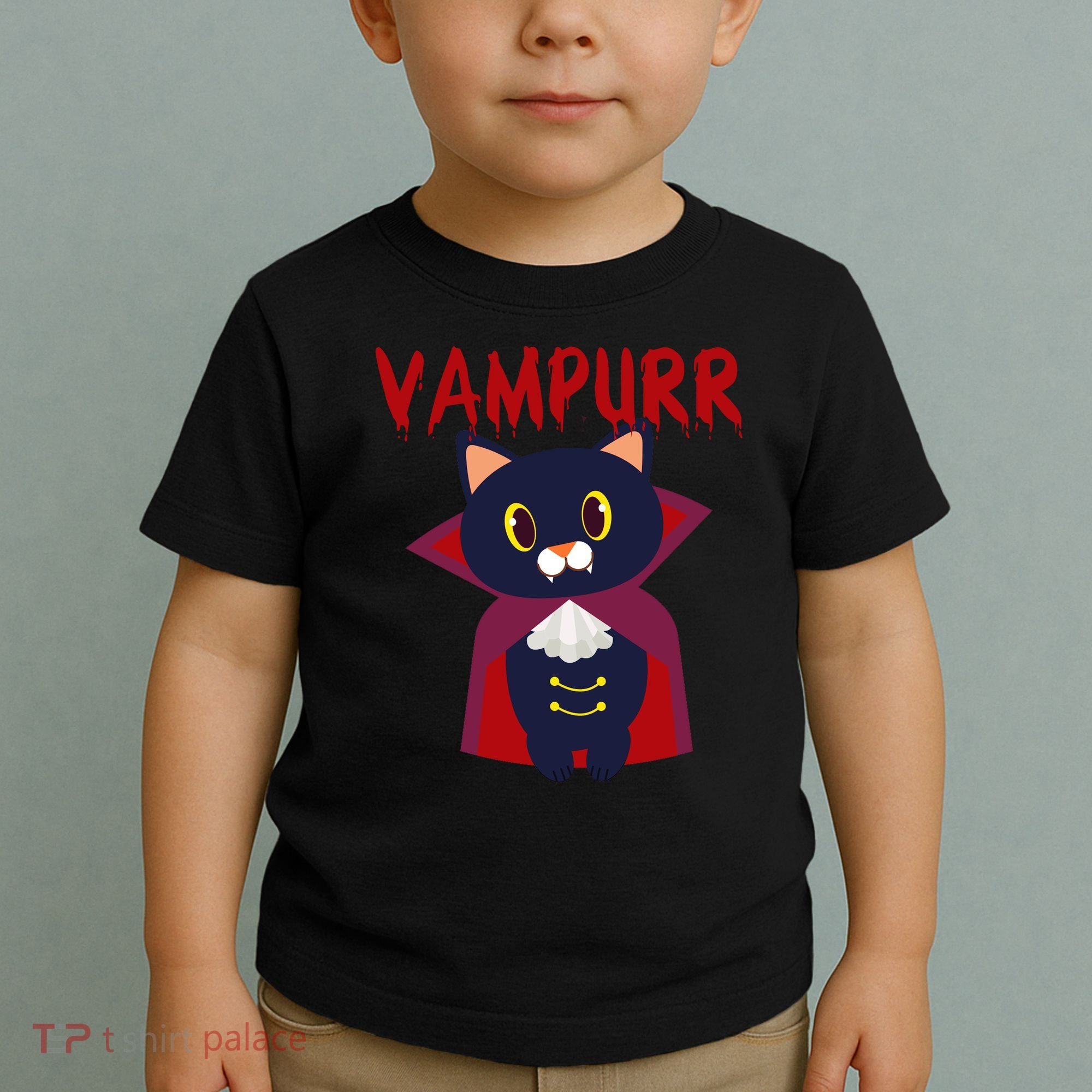 Vampurr Vampire Cat Toddler T-Shirt