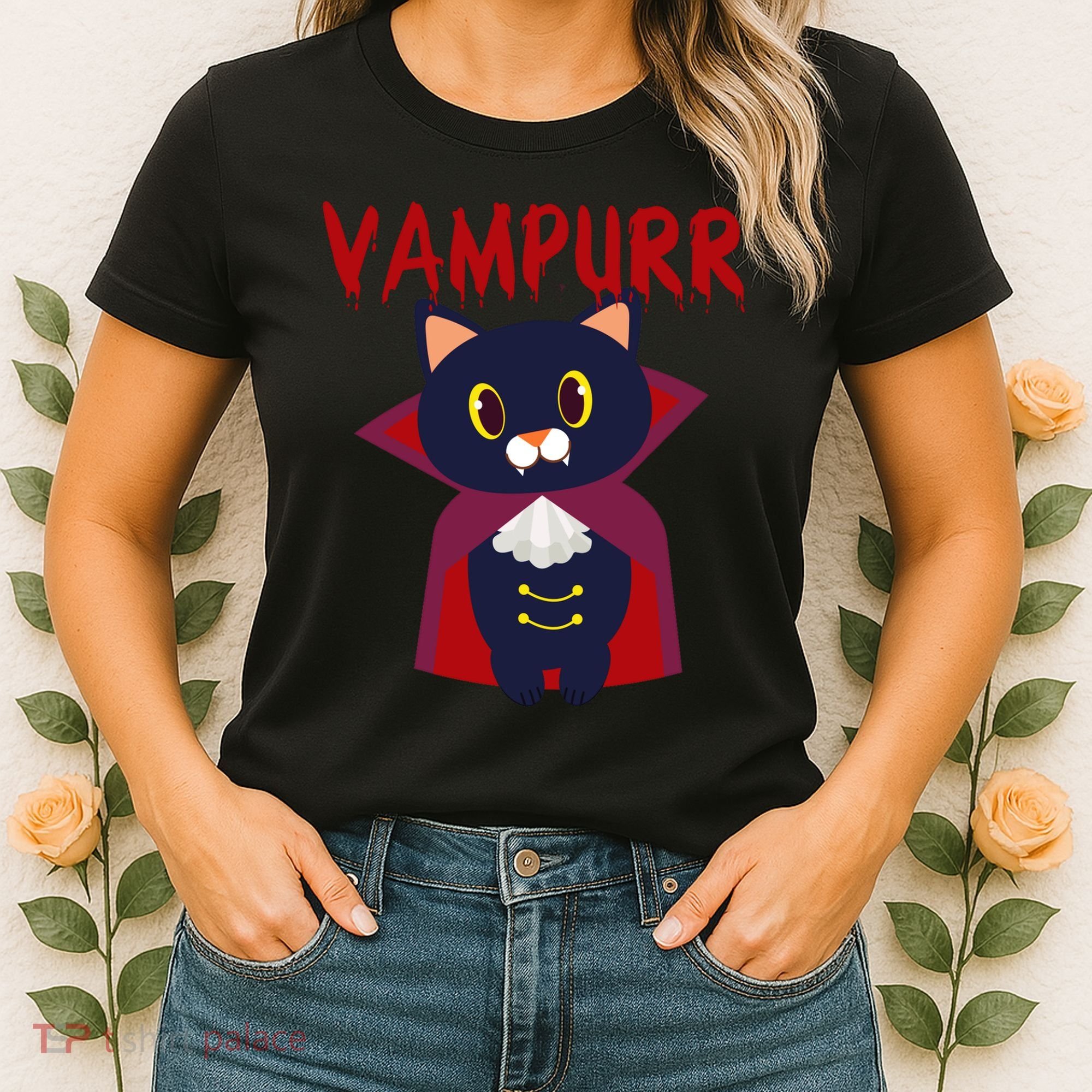 Vampurr Vampire Cat Women's T-Shirt