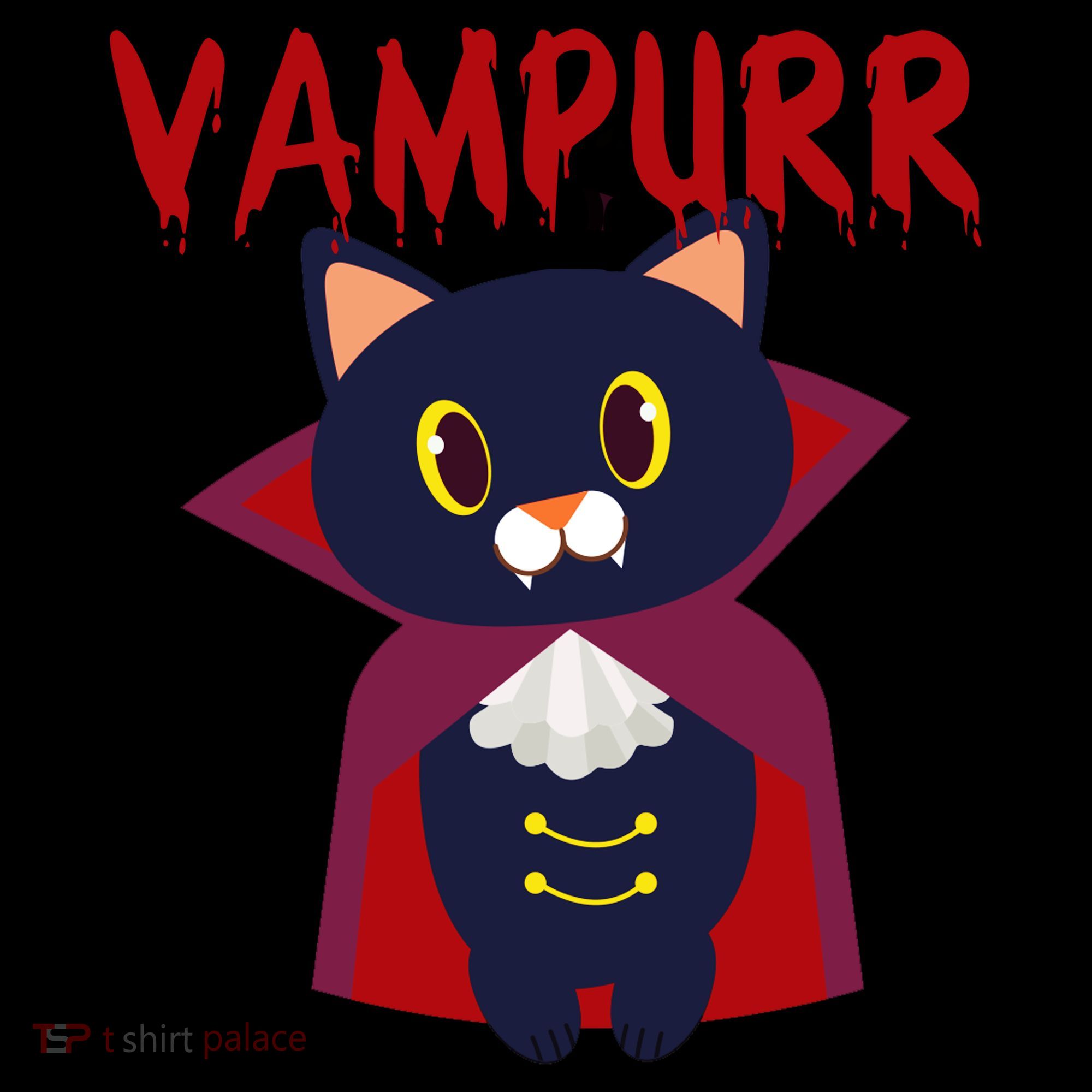 Vampurr Vampire Cat Kids Sweatshirt