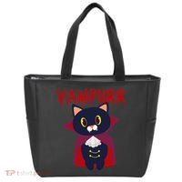 Vampurr Vampire Cat Tote Bag thumb 0
