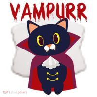 Vampurr Vampire Cat Ceramic Ornament thumb 2