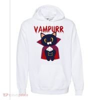 Vampurr Vampire Cat Comfort Colors Garment-Dyed Hooded Sweatshirt thumb 0