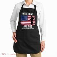 Veterans Are Not Suckers Or Losers Biden 2024 Apron thumb 2
