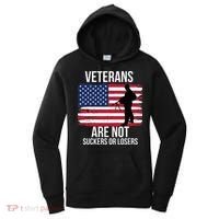 Veterans Are Not Suckers Or Losers Biden 2024 Women's Hoodie thumb 0
