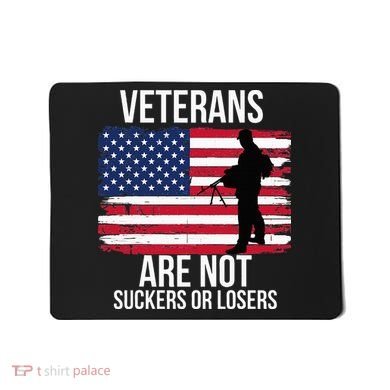 Veterans Are Not Suckers Or Losers Biden 2024 Mousepad