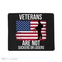 Veterans Are Not Suckers Or Losers Biden 2024 Mousepad thumb 0