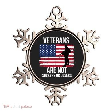 Veterans Are Not Suckers Or Losers Biden 2024 Ornament