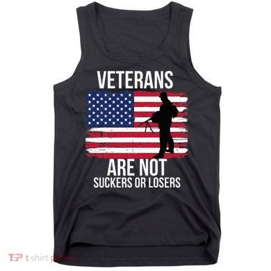 Veterans Are Not Suckers Or Losers Biden 2024 Tank Top