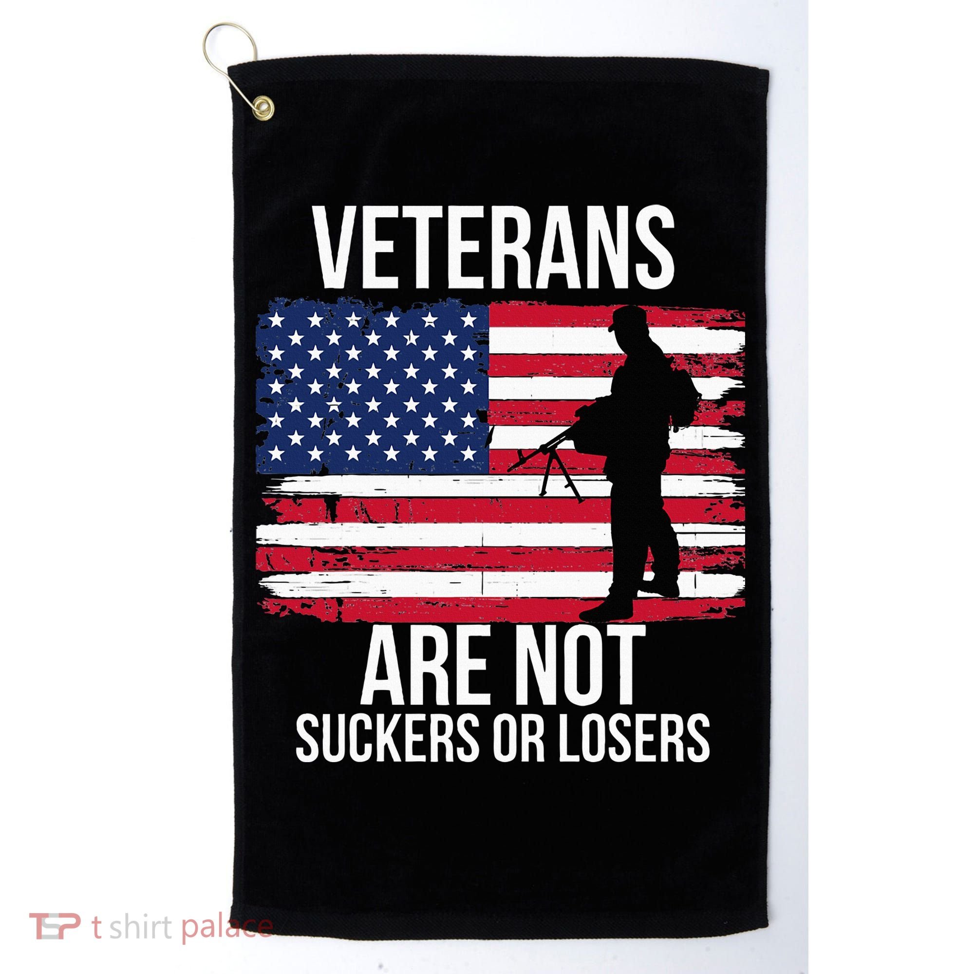 Veterans Are Not Suckers Or Losers Biden 2024 Golf Towel