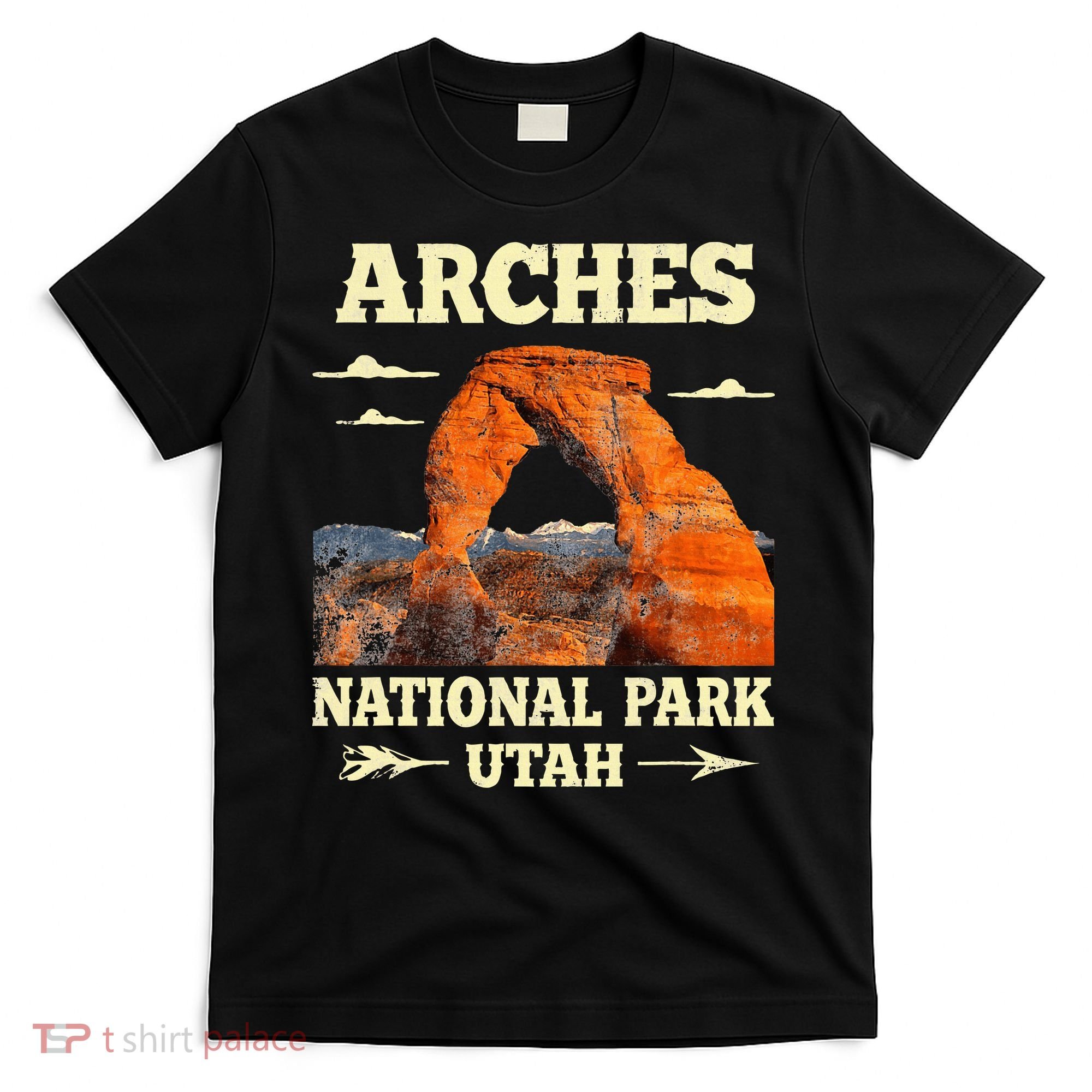 Vintage Arches National Park Retro T-Shirt
