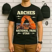 Vintage Arches National Park Retro T-Shirt thumb 6