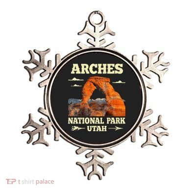 Vintage Arches National Park Retro Ornament