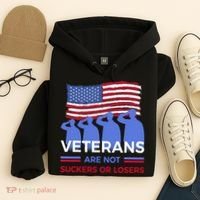 Veterans Are Not Suckers Or Losers Hoodie thumb 4