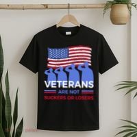 Veterans Are Not Suckers Or Losers T-Shirt thumb 2