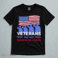 Veterans Are Not Suckers Or Losers T-Shirt thumb 5