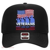 Veterans Are Not Suckers Or Losers Hat thumb 0