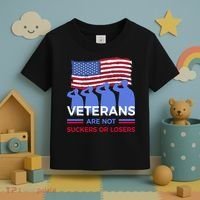 Veterans Are Not Suckers Or Losers Toddler T-Shirt thumb 3