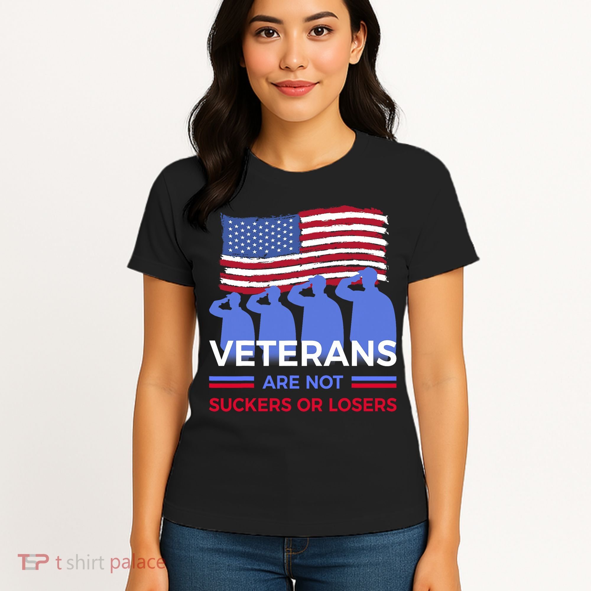 Veterans Are Not Suckers Or Losers Women's T-Shirt