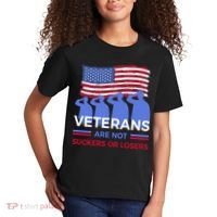 Veterans Are Not Suckers Or Losers Kids T-Shirt thumb 2