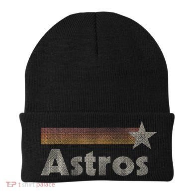 Vintage A.stros Name Retro Throwback 70s 80s Gift Beanie