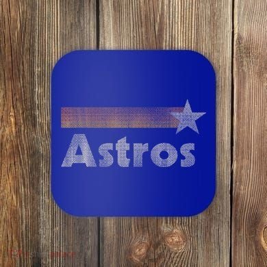 Vintage A.stros Name Retro Throwback 70s 80s Gift Coaster