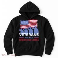Veterans Are Not Suckers Or Losers Hoodie thumb 0