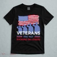 Veterans Are Not Suckers Or Losers T-Shirt thumb 5