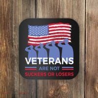 Veterans Are Not Suckers Or Losers Coaster thumb 0