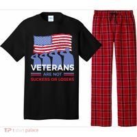 Veterans Are Not Suckers Or Losers Pajama Set thumb 0