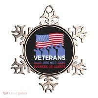 Veterans Are Not Suckers Or Losers Ornament thumb 0